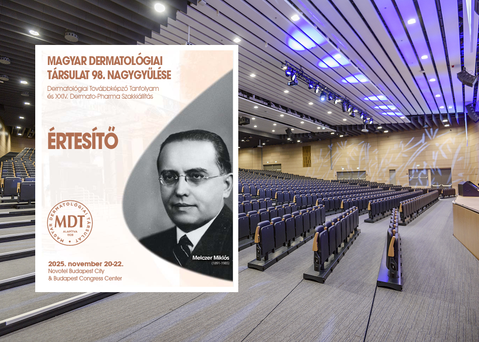 MDT Nagygylés (Budapest, 2025. 11.20-22.) - Kedvezményes regisztráció határideje: 2025.10.15.