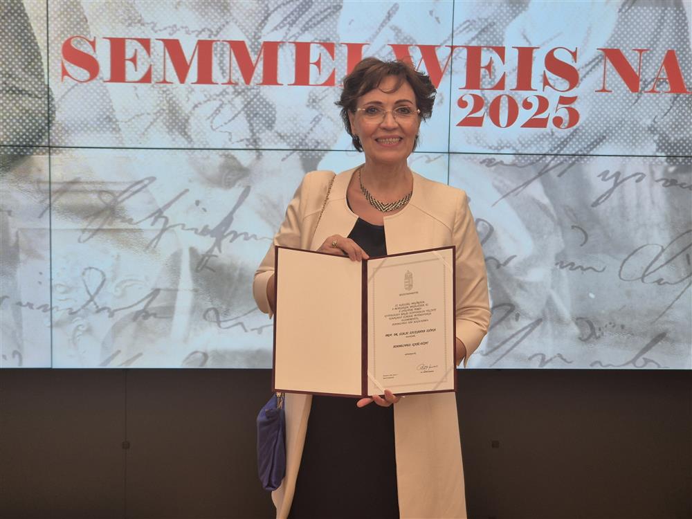 Semmelweis-díjas Prof. Dr. Szalai Zsuzsanna