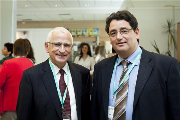 Merkely Béla Professzor, és Michel Komajda Professzor