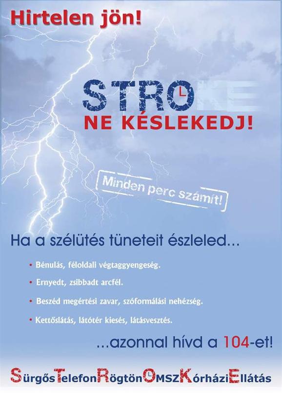 Sikeres volt a Stroke - Minden perc szmt kampny